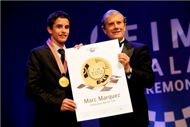 Marc Marquez και Giacomo Agostini